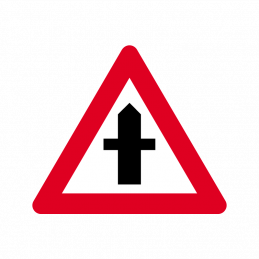 A 11 - Farligt vejkryds
