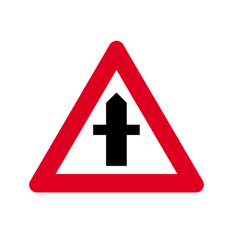 A 11 - Farligt vejkryds