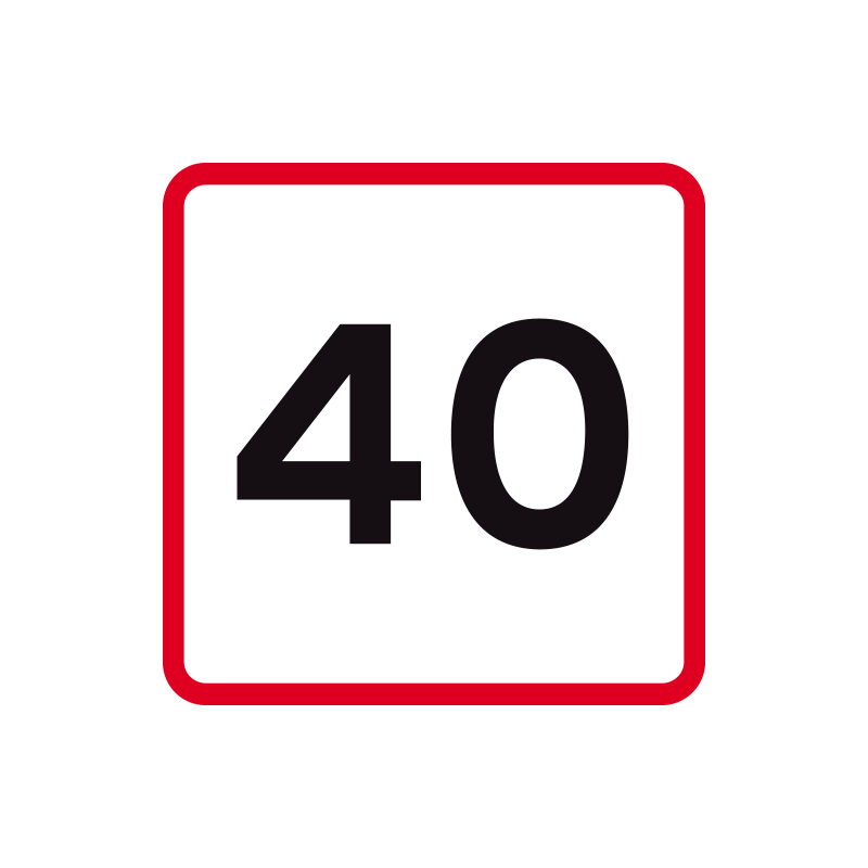 UA 41 - Hastighedsangivelse