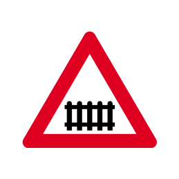 A 73 - Jernbaneoverkørsel med bomme
