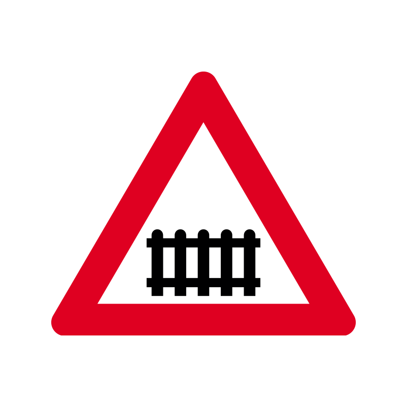 A 73 - Jernbaneoverkørsel med bomme