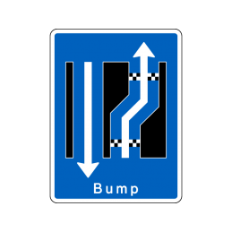 E16.3.02 - Forsætning til højre med bump