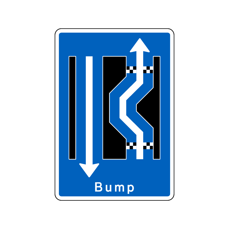 E16.3.24 - Dobbelt forsætning venstre-højre med bump
