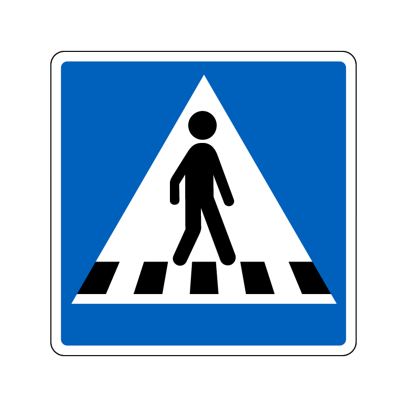 E17.1 - Fodgængerfelt