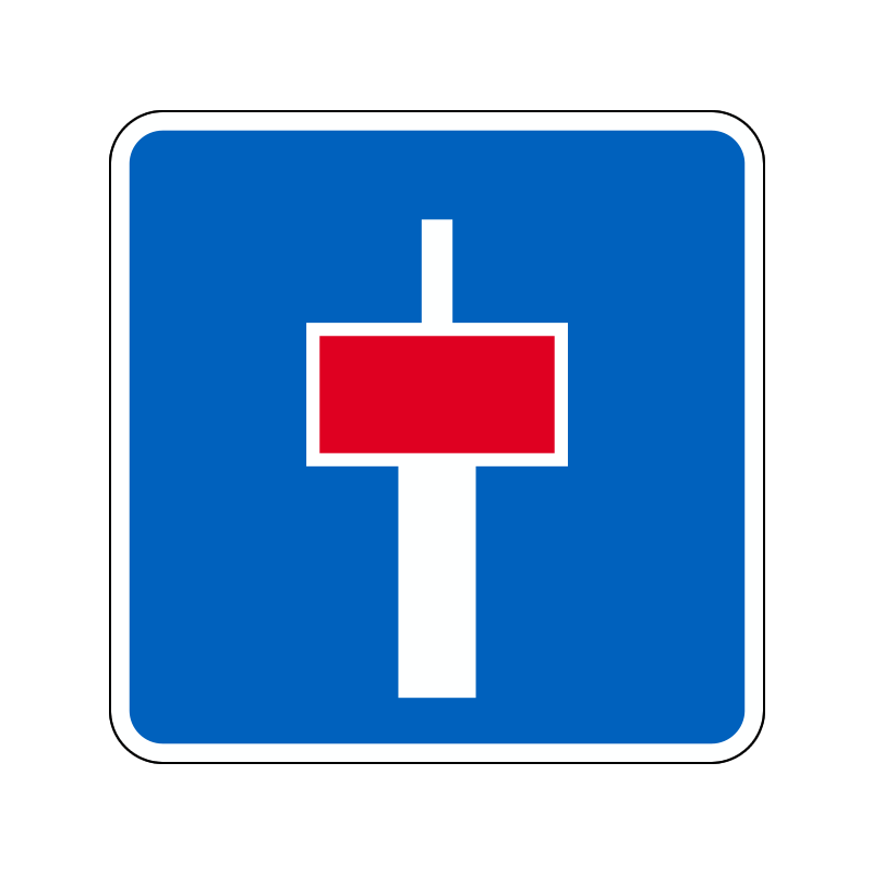 E18.1 - Blind vej