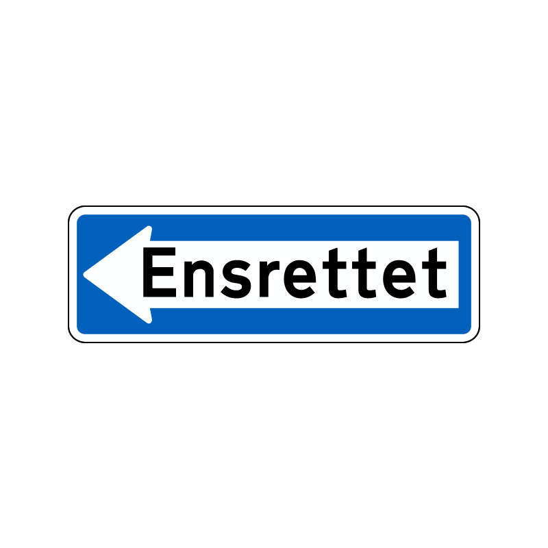 E19.1 - Ensrettet venstre
