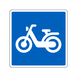 E21.4 - Anbefalet rute for knallert