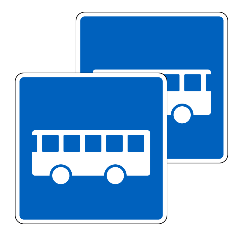 E22.4/E22.4 - Anbefalet rute for bus