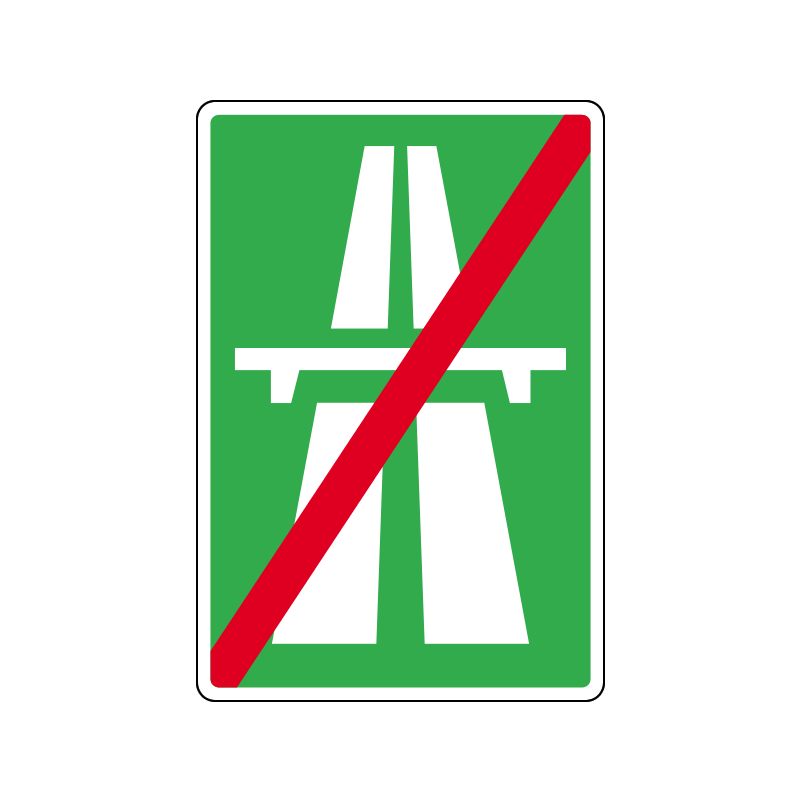 E44 - Motorvej ophører
