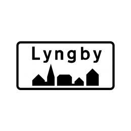 E55 - Tættere bebygget område