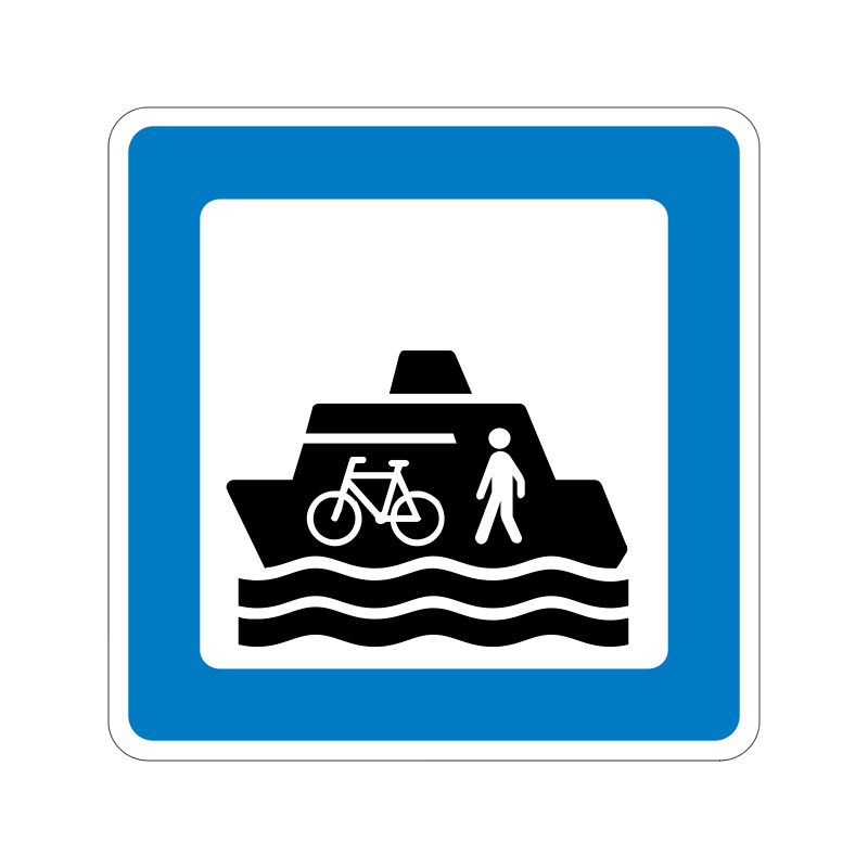 M 10 - Færge for cyklende/gående
