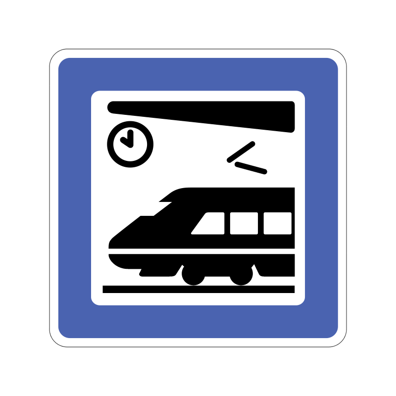 M 13 - Jernbanestation