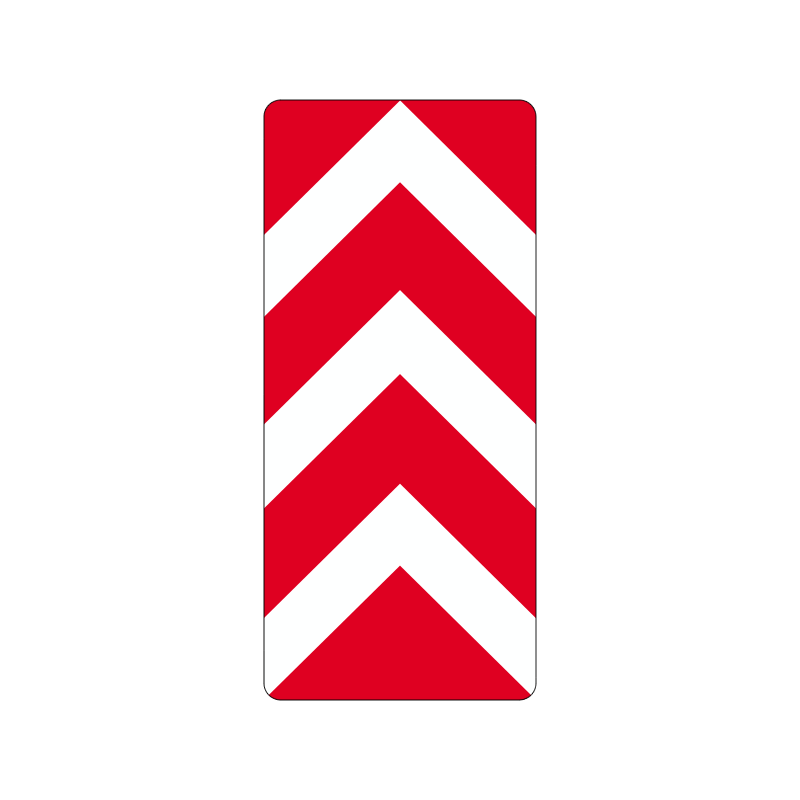 N 43 - Spidsmarkering