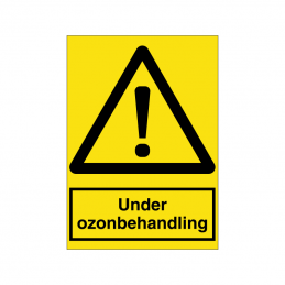 under ozonbehandling
