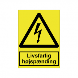 livsfarlig højspænding