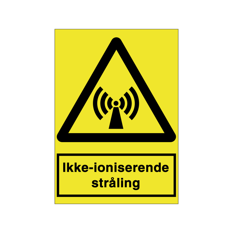 ikke-ioniserende stråling