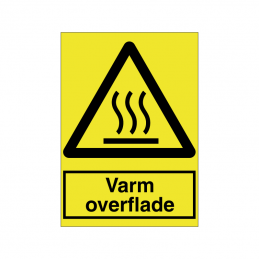 Varm overflade