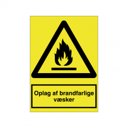Oplag af brandfarlige væsker