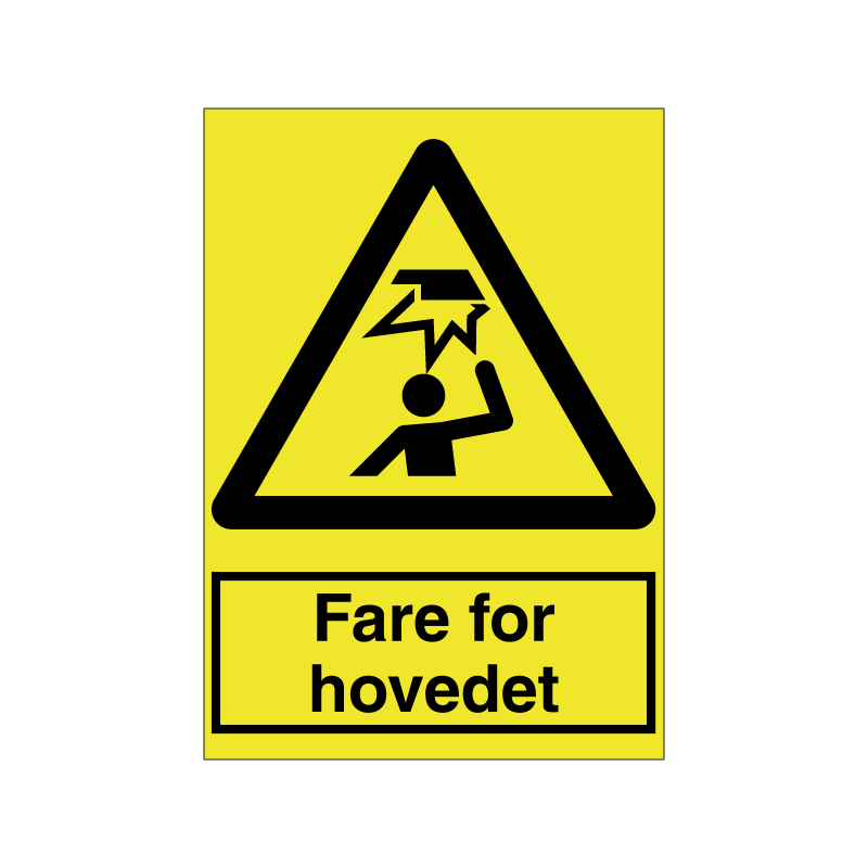 Fare for hovedet