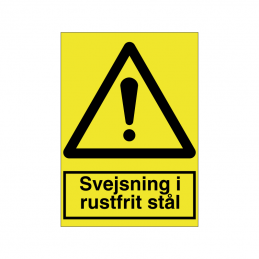 Svejsning i rustfrit stål