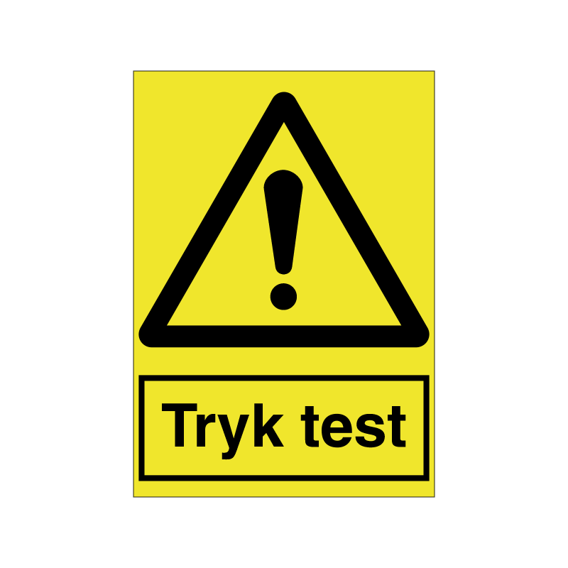 Tryk test