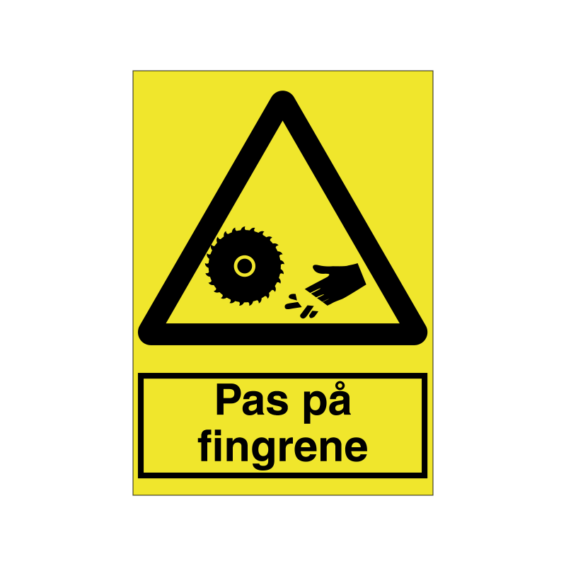 Pas på fingrene
