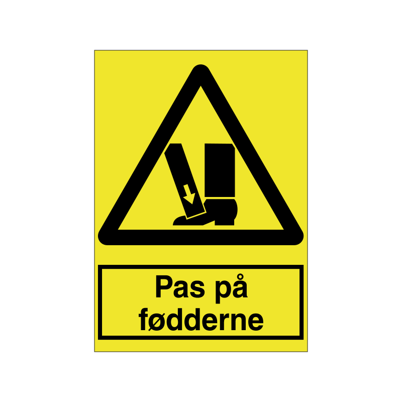 Pas på fødderne
