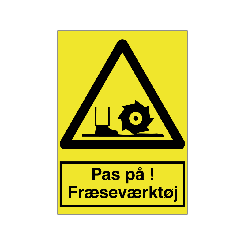 Pas på fræseværktøj