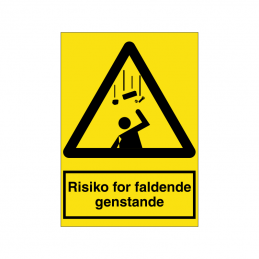 Risiko for faldende genstande