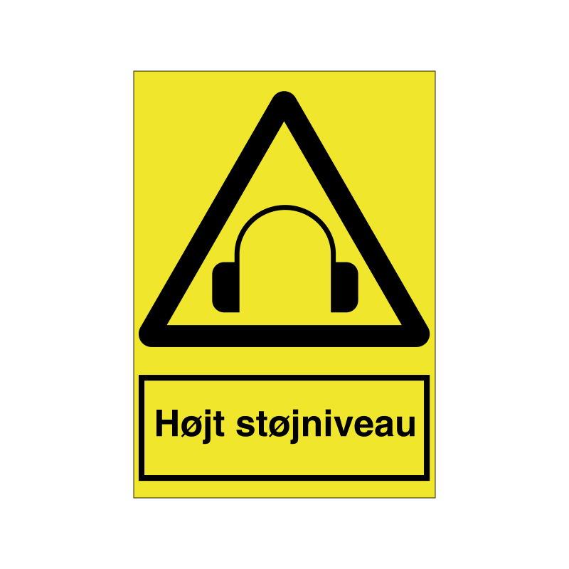 Højt støjniveau