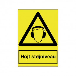 Højt støjnivaeu
