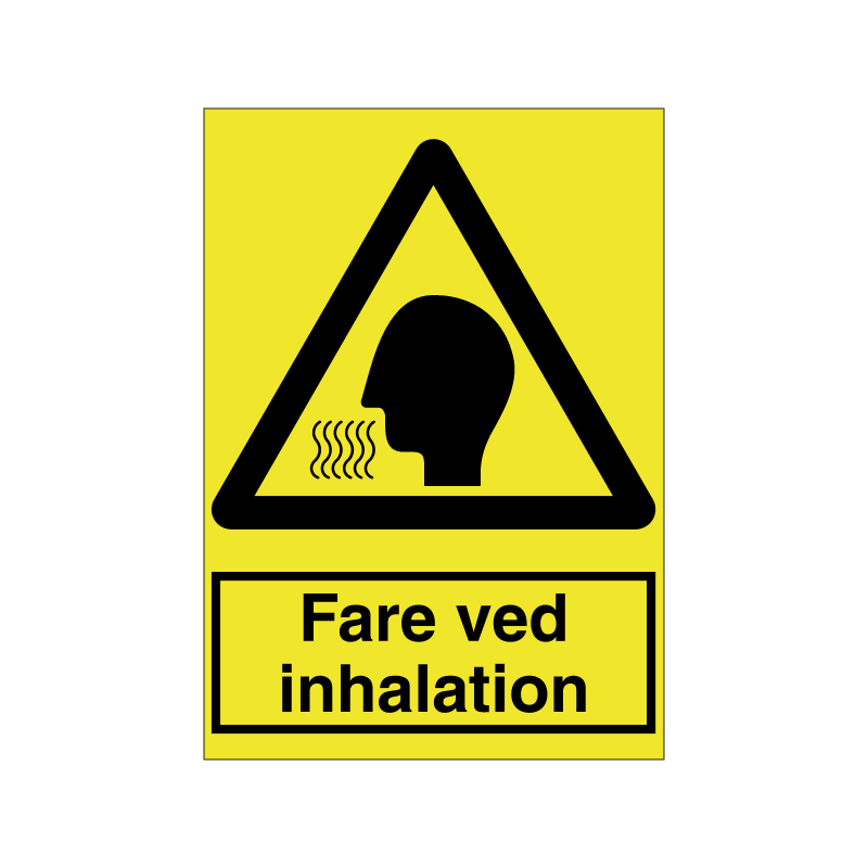 Fare ved inhalation