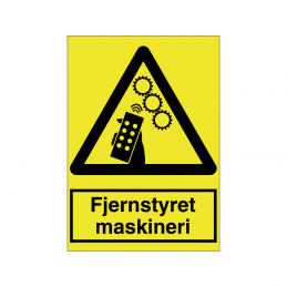 Fjernstyret maskineri