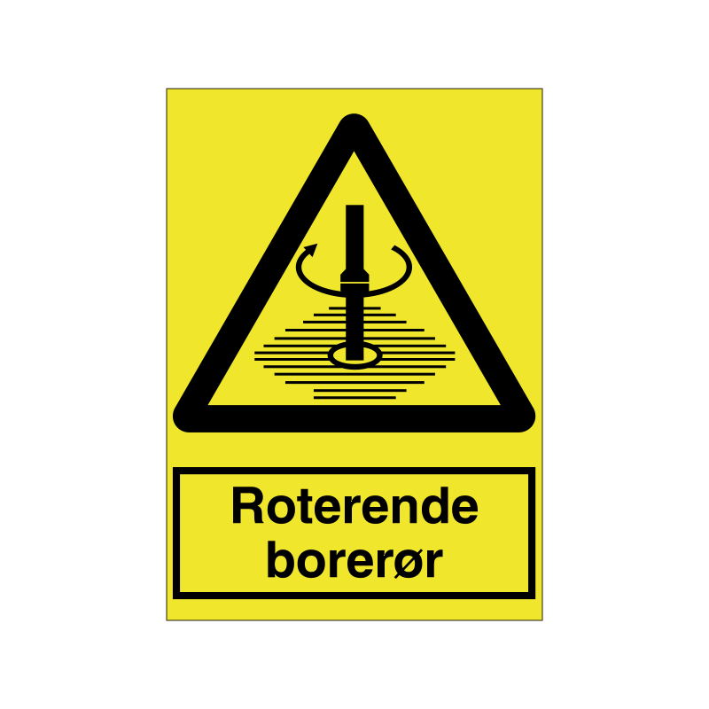 Roterende borerør