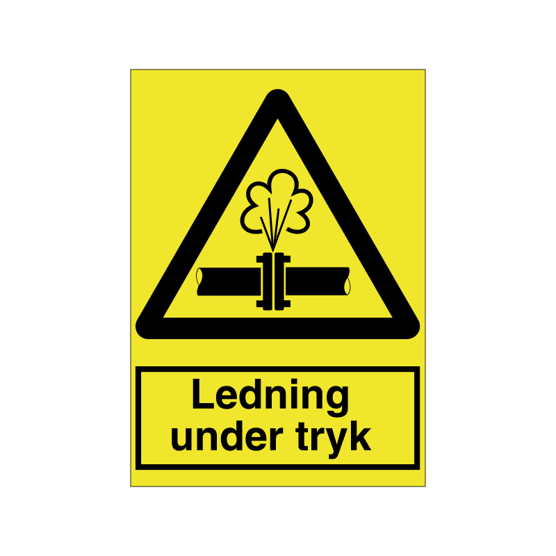 Ledning under tryk