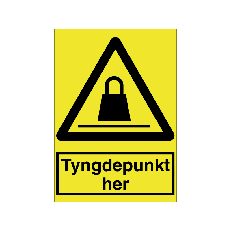 Tyngdepunkt her