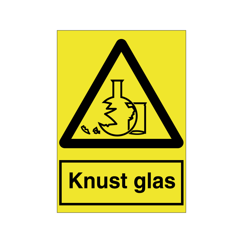 Knust glas