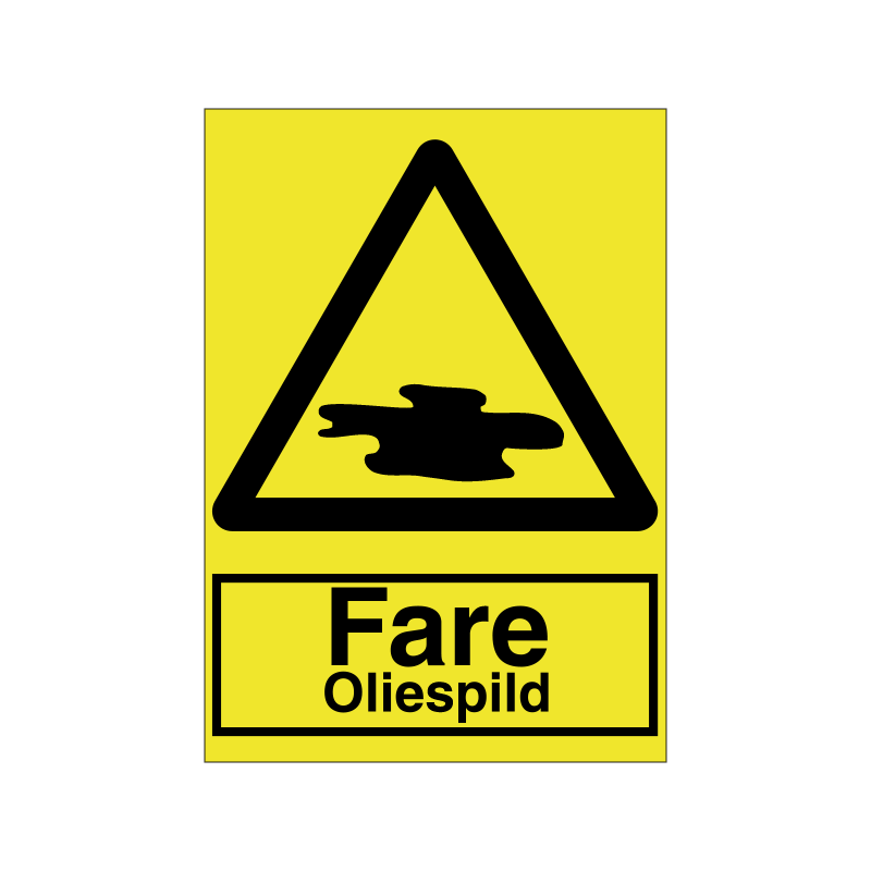 Fare oliespild