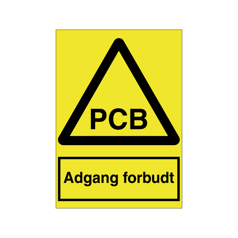 PCB adgang forbudt