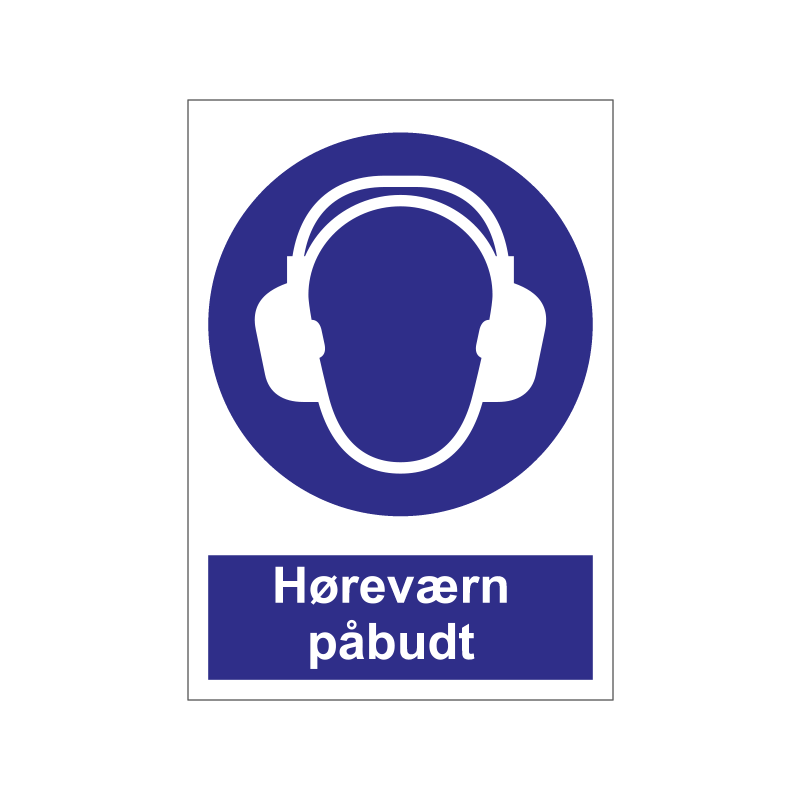 Høreværn påbudt