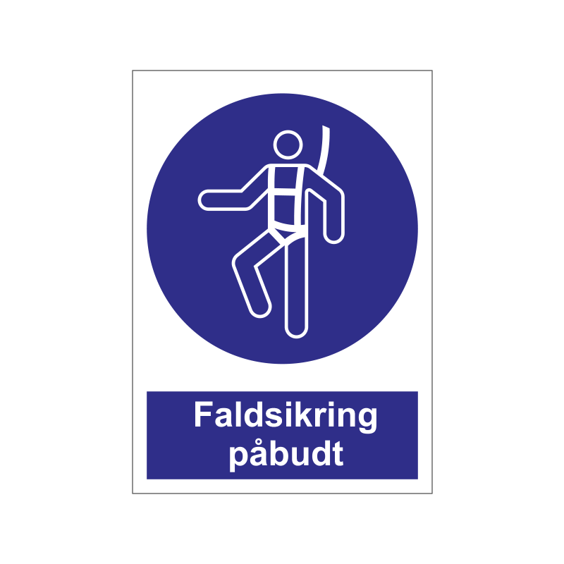 Faldsikring påbudt