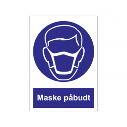 Maske påbudt