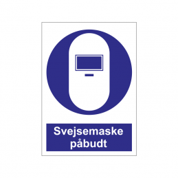 Svejsemaske påbudt