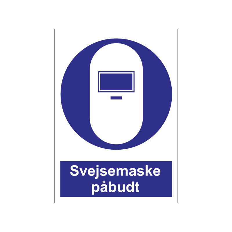 Svejsemaske påbudt