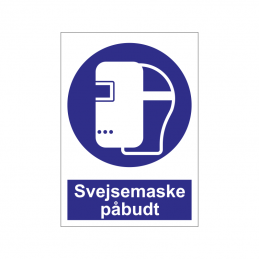 Svejsemaske påbudt