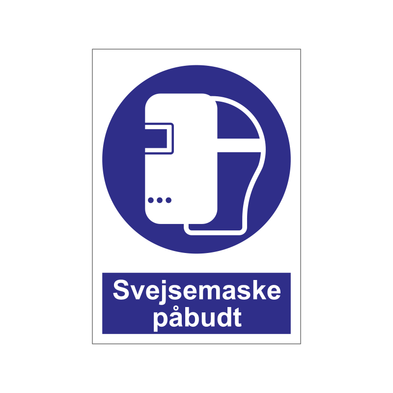 Svejsemaske påbudt