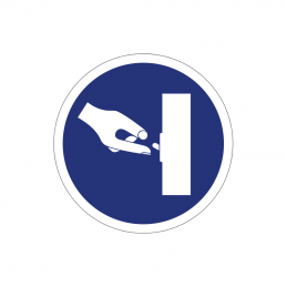 Afbryd elektricitet her