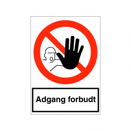 Adgang forbudt