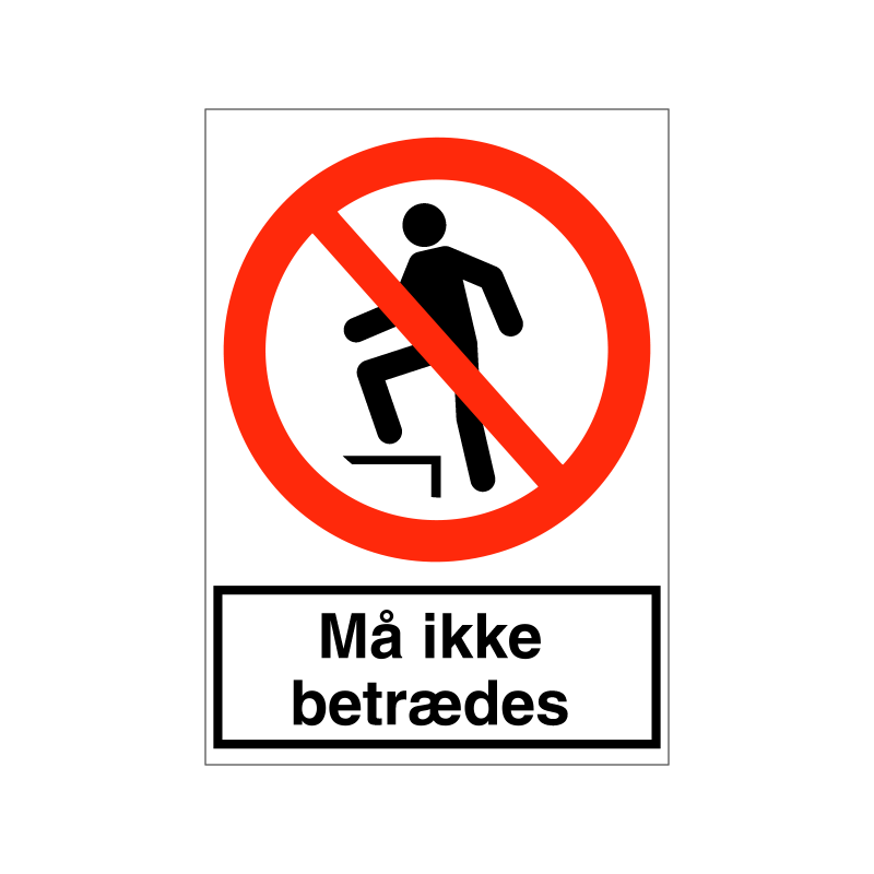 Må ikke betrædes
