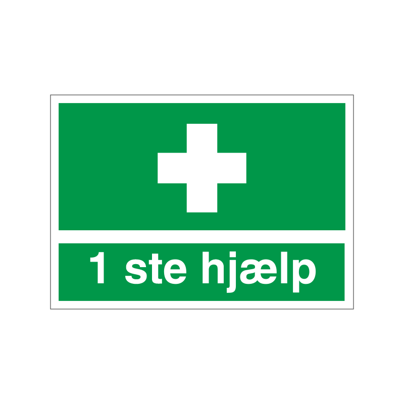 1 ste hjælp